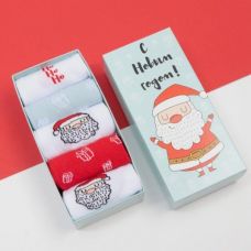 Set of women's socks KAFTAN "Santa" 